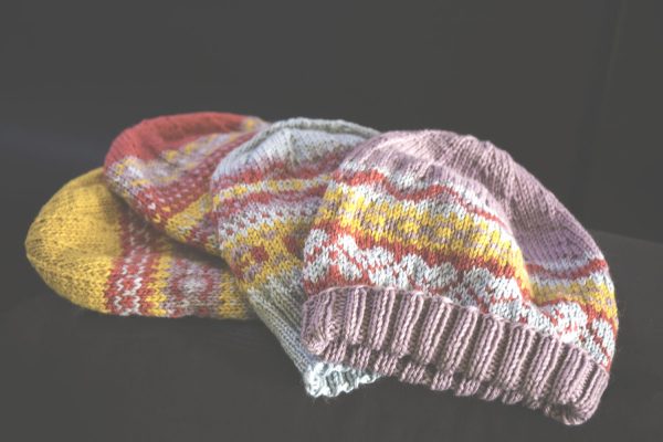 Four Fair Isle Hats - Image 5