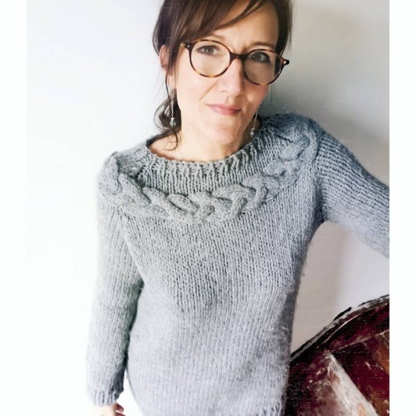 Cable Neck Sweater - Image 3