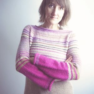 In The Pink Sweater - one size only