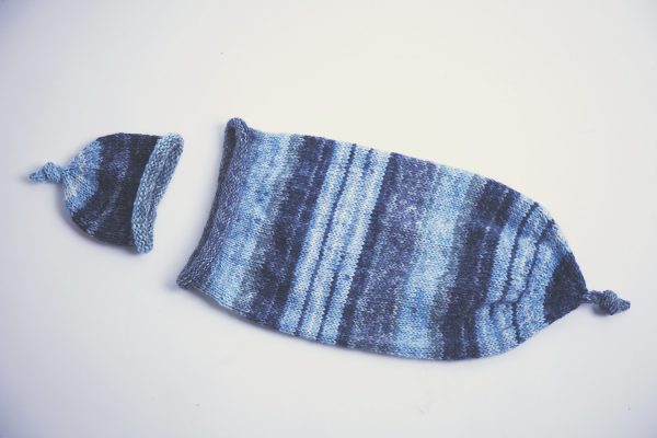 Sprout Baby Cocoon and Hat - Image 6