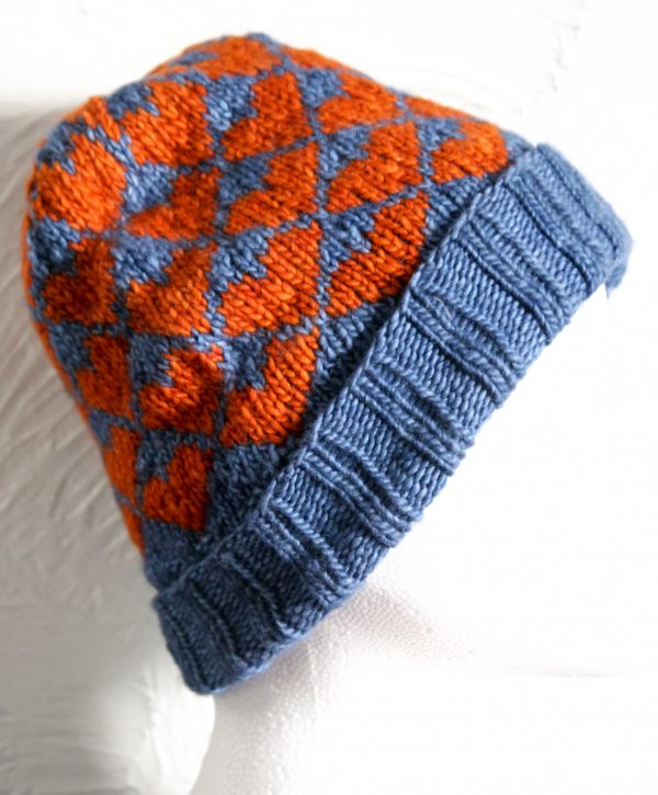Pure Wool Fair Isle Beanie, Handmade - Image 4