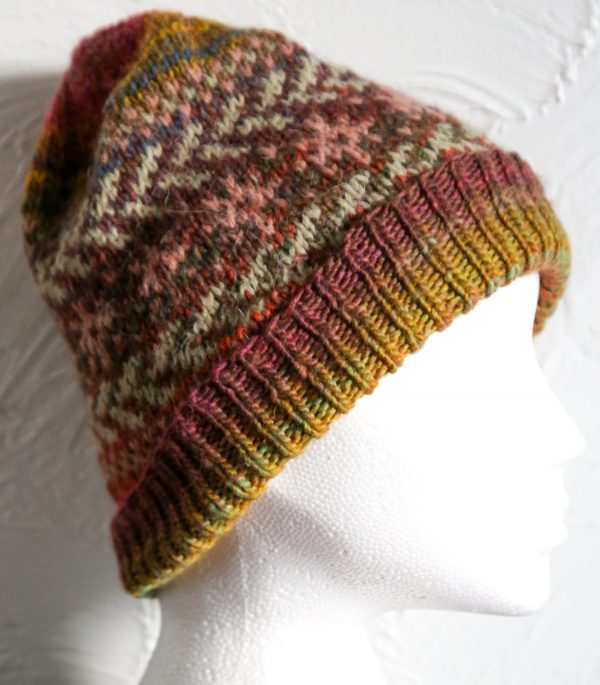Handmade Fair Isle Woolly Hat - Image 2