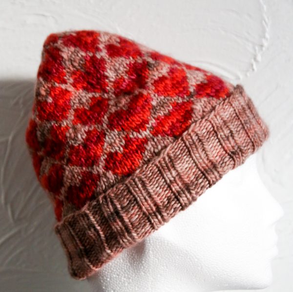 Pure Wool Fair Isle Hat, Handmade - Image 3