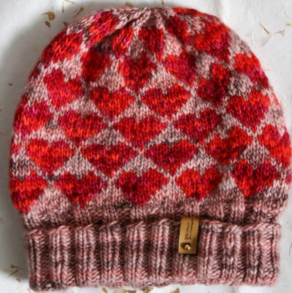 Pure Wool Fair Isle Hat, Handmade - Image 5