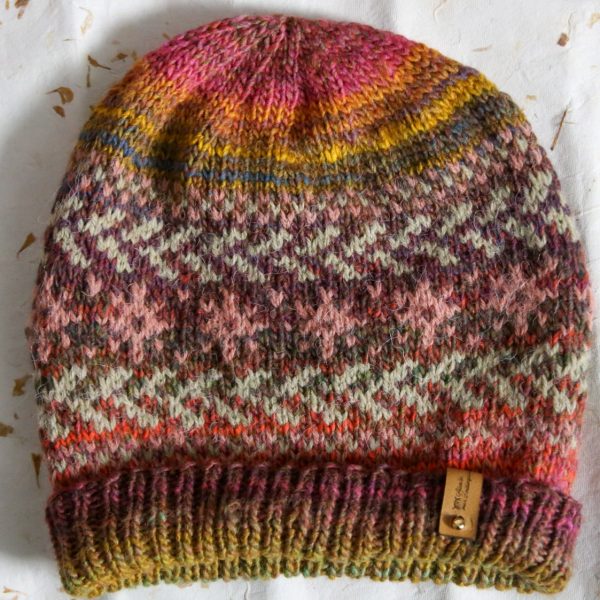 Handmade Fair Isle Woolly Hat - Image 4