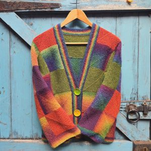 A Riot of Colour - knitting pattern only